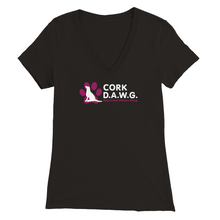 Load image into Gallery viewer, CDAWG Premium Women's V-Neck T-shirt