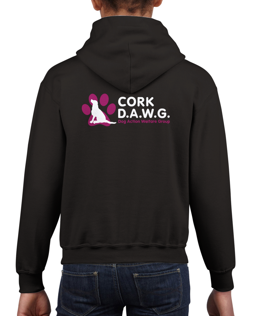 CDAWG Black Kids Pullover Hoodie