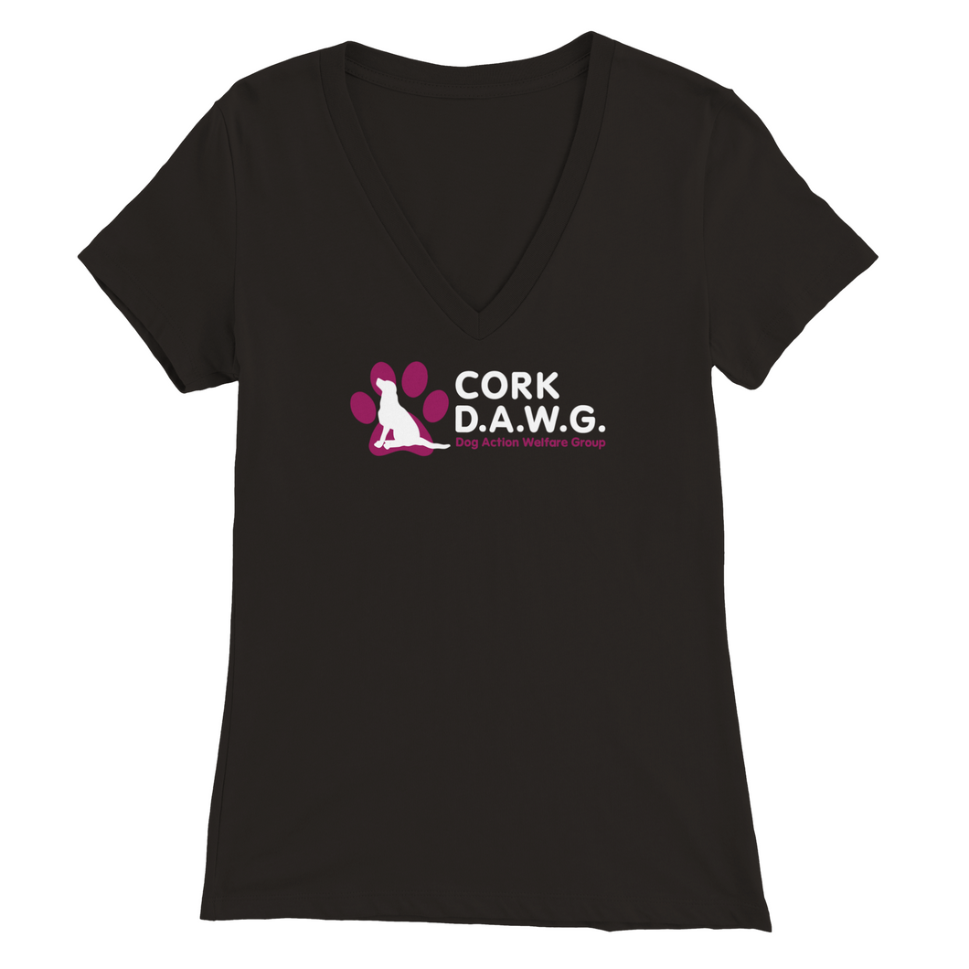 CDAWG Premium Women's V-Neck T-shirt