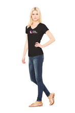 Load image into Gallery viewer, CDAWG Premium Women&#39;s V-Neck T-shirt

